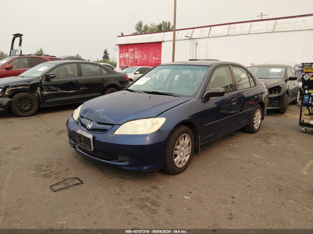 Aukcja sprzedaży 2004 Honda Civic Lx, vin: 2HGES155X4H609688, numer aukcji: 45787316