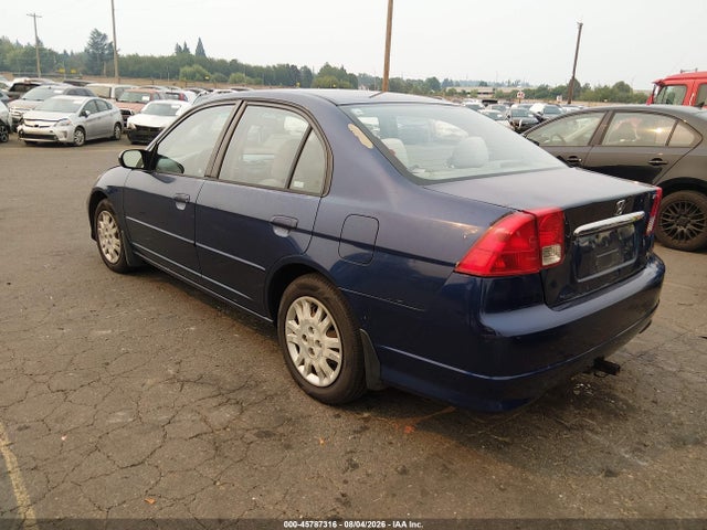 Aukcja sprzedaży 2004 Honda Civic Lx, vin: 2HGES155X4H609688, numer aukcji: 45787316