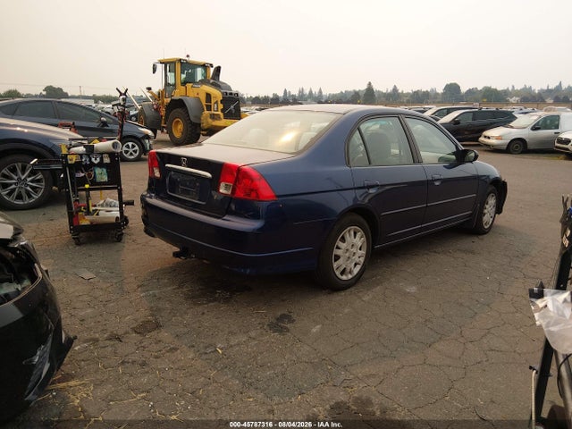 Aukcja sprzedaży 2004 Honda Civic Lx, vin: 2HGES155X4H609688, numer aukcji: 45787316