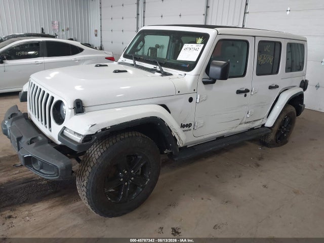 Продажа на аукционе авто 2022 Jeep Wrangler Unlimited Sahara Altitude 4x4, vin: 1C4HJXEG3NW112598, номер лота: 45787342