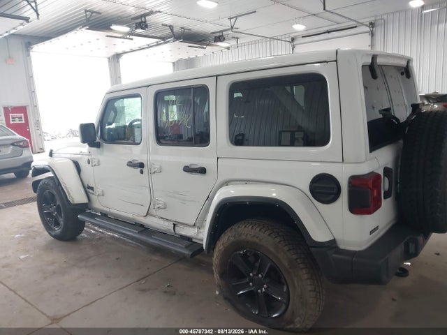 Продажа на аукционе авто 2022 Jeep Wrangler Unlimited Sahara Altitude 4x4, vin: 1C4HJXEG3NW112598, номер лота: 45787342