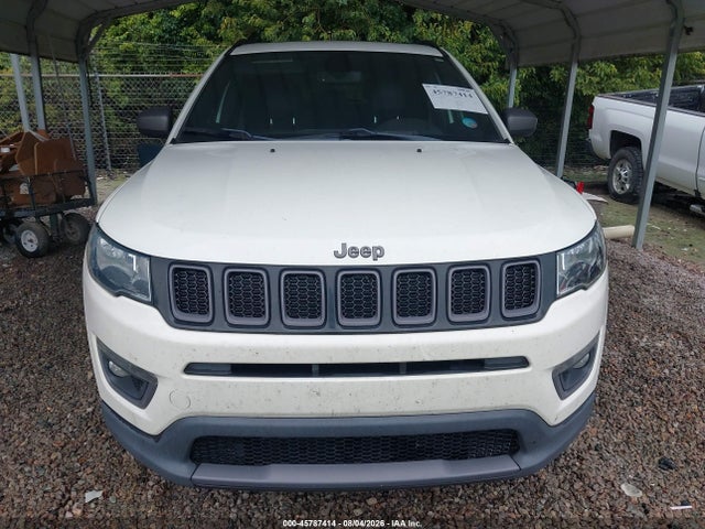 Auction sale of the 2021 Jeep Compass 80th Anniversary 4x4, vin: 3C4NJDEBXMT540131, lot number: 45787414