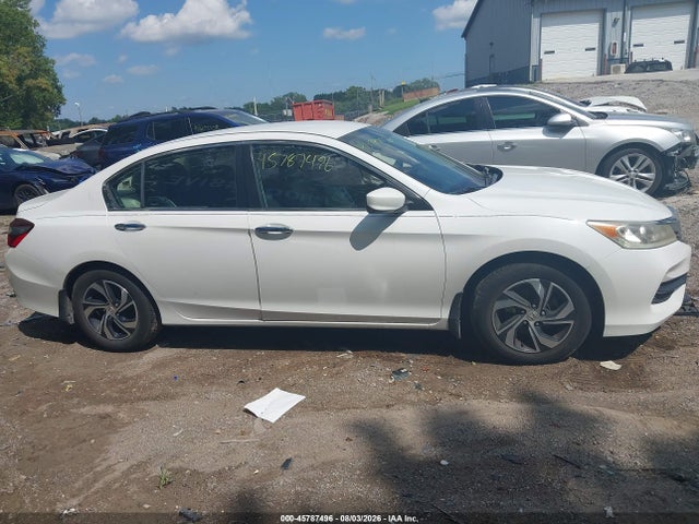 2016 Honda Accord Lx მანქანა იყიდება აუქციონზე, vin: 1HGCR2F37GA026598, აუქციონის ნომერი: 45787496