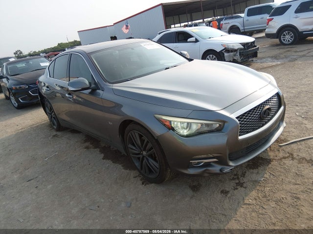 Продаж на аукціоні авто 2016 Infiniti Q50 3.0t Premium, vin: JN1EV7AP9GM304087, номер лоту: 45787569
