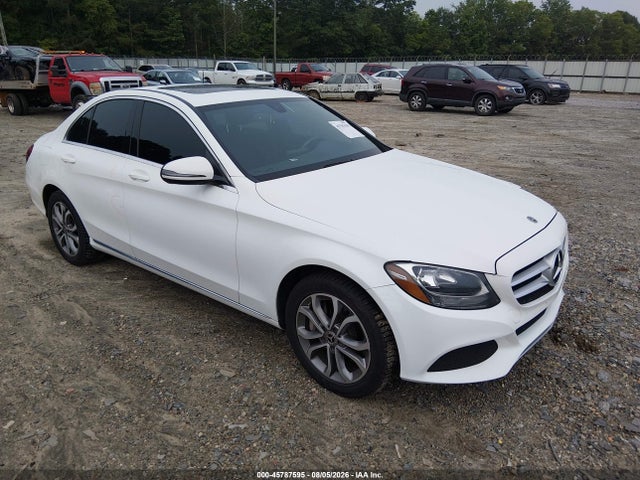 2018 Mercedes-benz C 300 4matic მანქანა იყიდება აუქციონზე, vin: 55SWF4KB0JU248491, აუქციონის ნომერი: 45787595