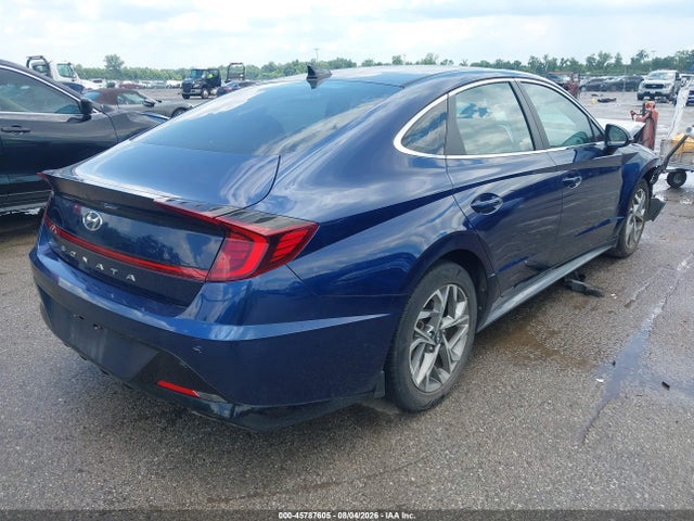 2021 Hyundai Sonata Sel მანქანა იყიდება აუქციონზე, vin: 5NPEL4JA4MH128536, აუქციონის ნომერი: 45787605