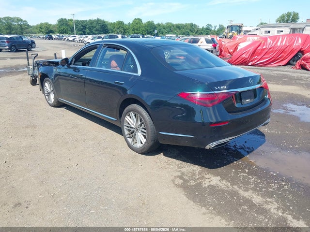 Aukcja sprzedaży 2022 Mercedes-benz S 580 4matic, vin: W1K6G7GB9NA154557, numer aukcji: 45787658