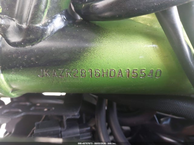 Aukcja sprzedaży 2017 Kawasaki Zr900, vin: JKAZR2B16HDA15540, numer aukcji: 45787673