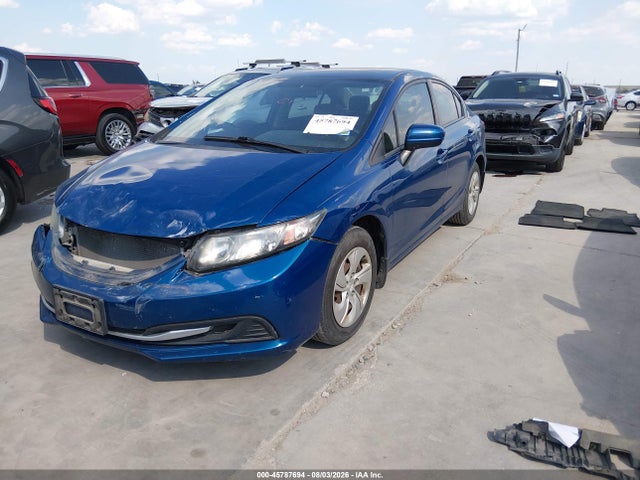 45787694 :رقم المزاد ، 19XFB2F54EE024187 vin ، 2014 Honda Civic Lx مزاد بيع