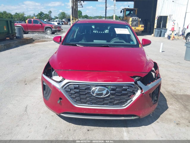 45787751 :رقم المزاد ، KMHC65LC5NU268844 vin ، 2022 Hyundai Ioniq Hybrid Blue مزاد بيع