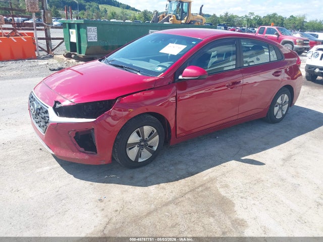 45787751 :رقم المزاد ، KMHC65LC5NU268844 vin ، 2022 Hyundai Ioniq Hybrid Blue مزاد بيع