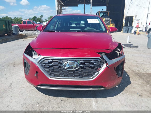 45787751 :رقم المزاد ، KMHC65LC5NU268844 vin ، 2022 Hyundai Ioniq Hybrid Blue مزاد بيع