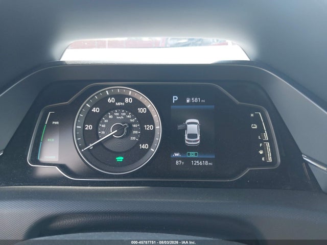 45787751 :رقم المزاد ، KMHC65LC5NU268844 vin ، 2022 Hyundai Ioniq Hybrid Blue مزاد بيع