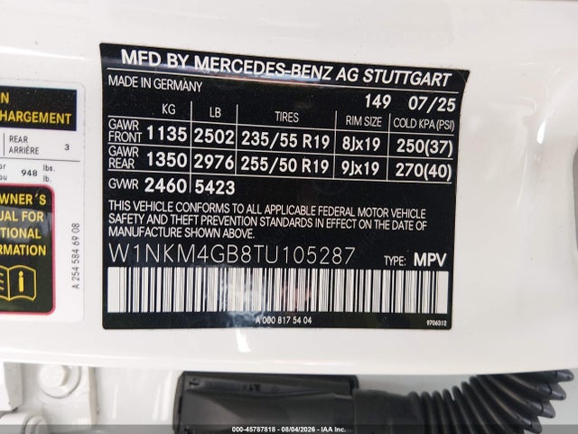 W1NKM4GB8TU105287 Mercedes-Benz Glc 300 Suv