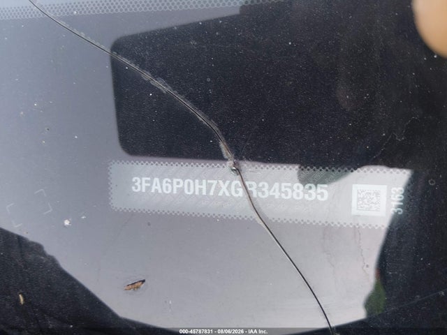 Ford FUSION SE 2016 3FA6P0H7XGR345835 Image 9