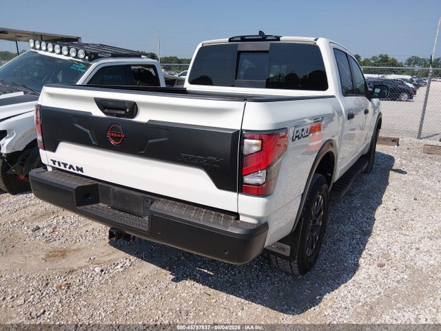 45787837 :رقم المزاد ، 1N6AA1ED6RN115279 vin ، 2024 Nissan Titan Pro-4x 4x4 مزاد بيع