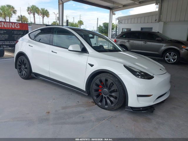 Aukcja sprzedaży 2022 Tesla Model Y Performance Dual Motor All-wheel Drive, vin: 7SAYGDEFXNF550921, numer aukcji: 45787872