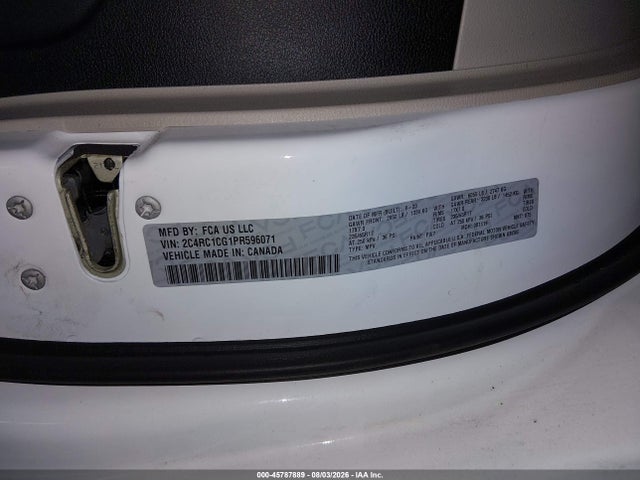 Chrysler Voyager Lx 2023 2C4RC1CG1PR596071 Image 9