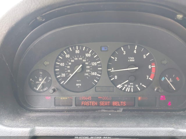 45787892 :رقم المزاد ، 5UXFB33533LH41857 vin ، 2003 Bmw X5 4.4i مزاد بيع