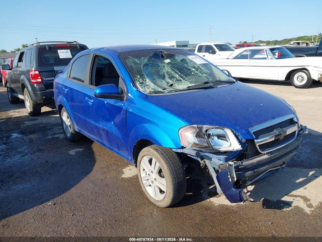 2011 Chevrolet Aveo 1lt მანქანა იყიდება აუქციონზე, vin: KL1TD5DE7BB263234, აუქციონის ნომერი: 45787924