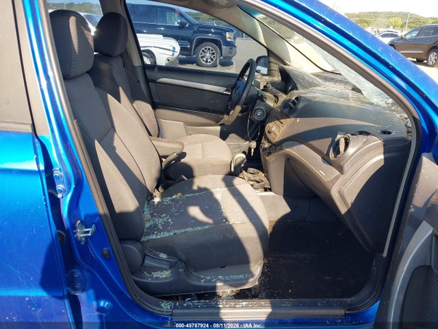 2011 Chevrolet Aveo 1lt მანქანა იყიდება აუქციონზე, vin: KL1TD5DE7BB263234, აუქციონის ნომერი: 45787924