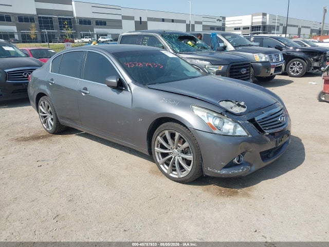 45787933 :رقم المزاد ، JN1CV6AR2FM524771 vin ، 2015 Infiniti Q40 مزاد بيع