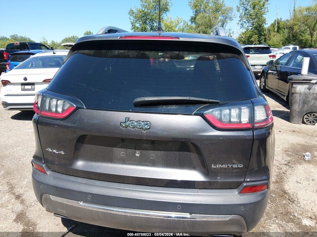 45788023 :رقم المزاد ، 1C4PJMDX7KD186335 vin ، 2019 Jeep Cherokee Limited 4x4 مزاد بيع