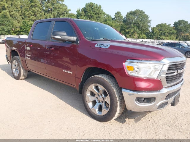 Auction sale of the 2021 Ram 1500 Lone Star  4x4 5'7 Box, vin: 1C6SRFFT2MN573470, lot number: 45788117