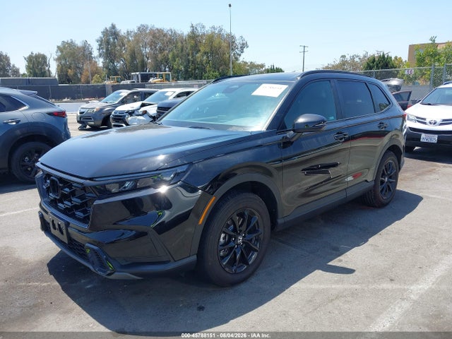 2026 Honda Cr-v Hybrid Awd Sport მანქანა იყიდება აუქციონზე, vin: 7FARS6H53TE053127, აუქციონის ნომერი: 45788151