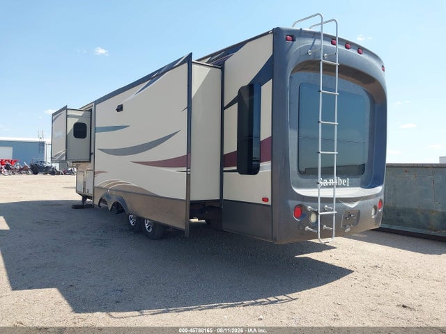 2016 Forest River Sanibel 5th Wheel 40' მანქანა იყიდება აუქციონზე, vin: 5ZT3SN1B1GG701831, აუქციონის ნომერი: 45788165