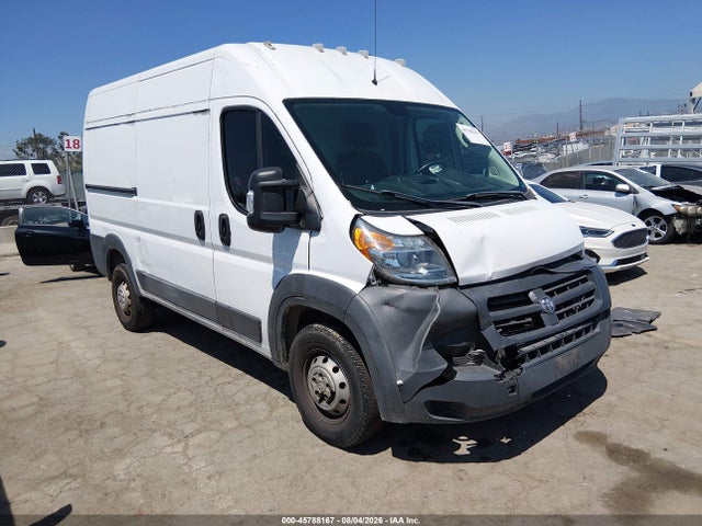 2018 Ram Promaster 1500 High Roof 136 Wb მანქანა იყიდება აუქციონზე, vin: 3C6TRVBG0JE139037, აუქციონის ნომერი: 45788167