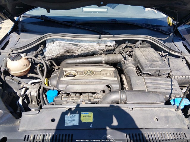 2014 Volkswagen Tiguan S მანქანა იყიდება აუქციონზე, vin: WVGBV3AXXEW592370, აუქციონის ნომერი: 45788202
