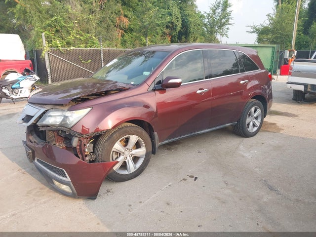 45788211 :رقم المزاد ، 2HNYD2H31CH520560 vin ، 2012 Acura Mdx Technology Package مزاد بيع