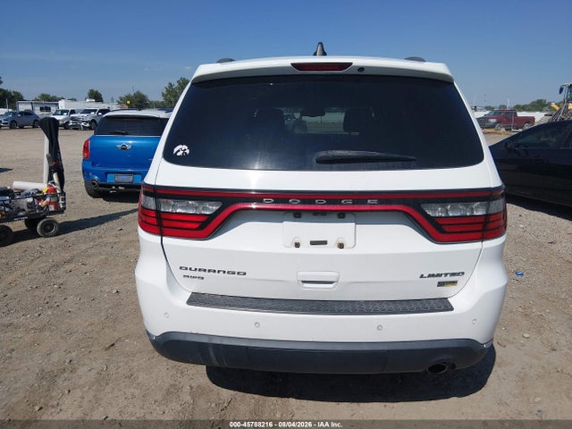 45788216 :رقم المزاد ، 1C4RDJDG4FC789527 vin ، 2015 Dodge Durango Limited مزاد بيع