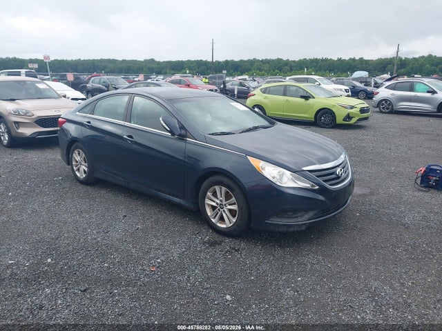 2014 Hyundai Sonata Gls მანქანა იყიდება აუქციონზე, vin: 5NPEB4ACXEH844119, აუქციონის ნომერი: 45788282