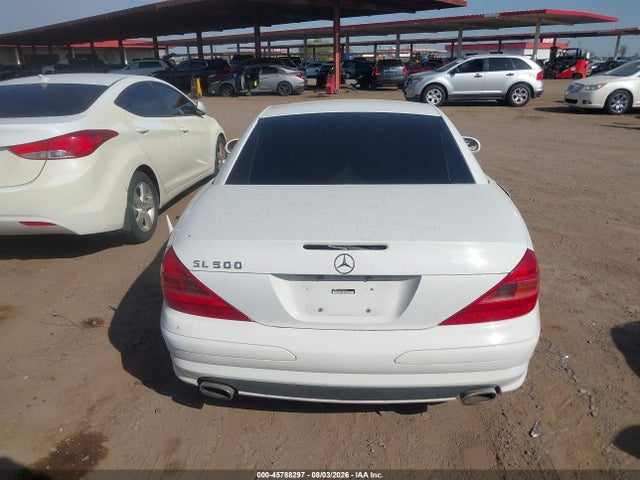 2003 Mercedes-benz Sl 500 მანქანა იყიდება აუქციონზე, vin: WDBSK75F23F006648, აუქციონის ნომერი: 45788297