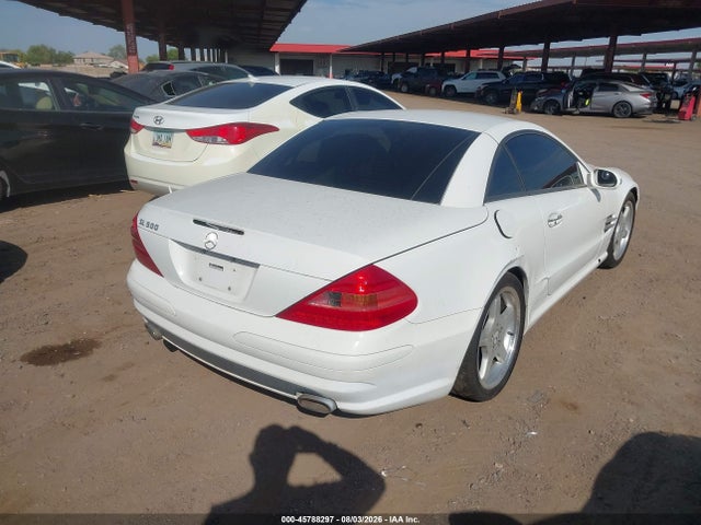 2003 Mercedes-benz Sl 500 მანქანა იყიდება აუქციონზე, vin: WDBSK75F23F006648, აუქციონის ნომერი: 45788297