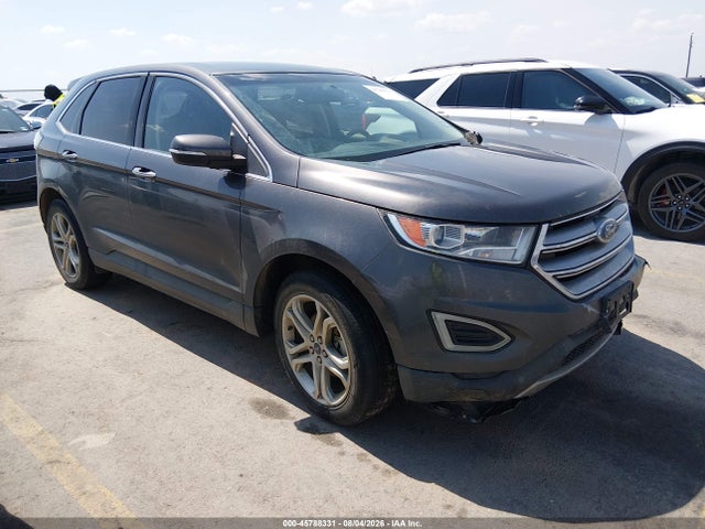 2015 Ford Edge Titanium მანქანა იყიდება აუქციონზე, vin: 2FMTK3K98FBB35525, აუქციონის ნომერი: 45788331