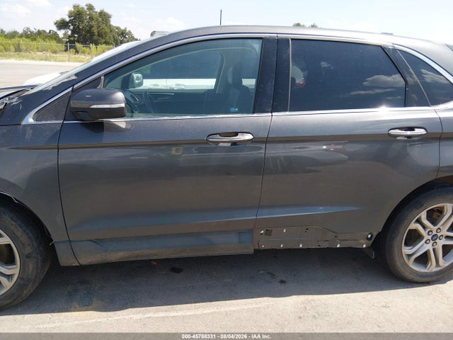 2015 Ford Edge Titanium მანქანა იყიდება აუქციონზე, vin: 2FMTK3K98FBB35525, აუქციონის ნომერი: 45788331