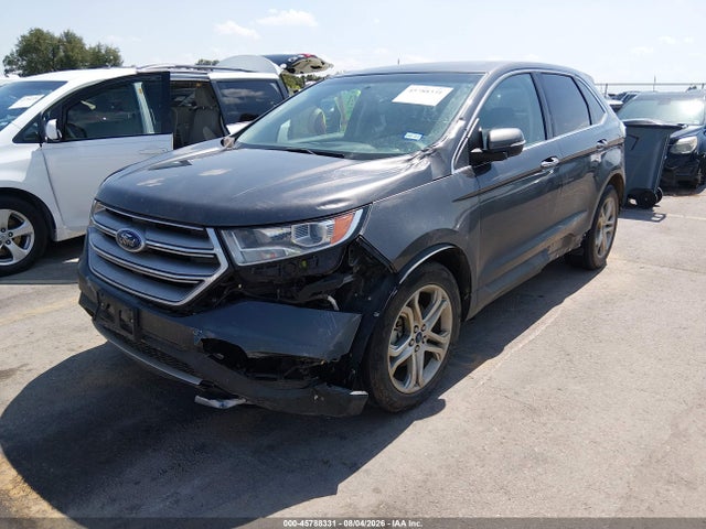 2015 Ford Edge Titanium მანქანა იყიდება აუქციონზე, vin: 2FMTK3K98FBB35525, აუქციონის ნომერი: 45788331