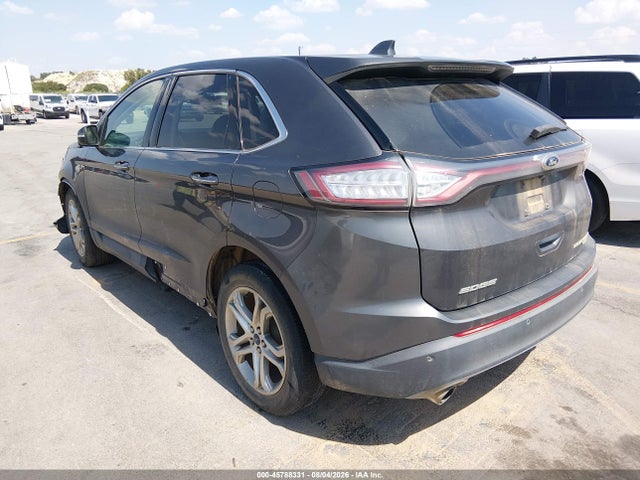 2015 Ford Edge Titanium მანქანა იყიდება აუქციონზე, vin: 2FMTK3K98FBB35525, აუქციონის ნომერი: 45788331