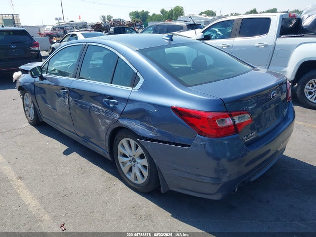 2017 Subaru Legacy 2.5i Premium მანქანა იყიდება აუქციონზე, vin: 4S3BNAH60H3065269, აუქციონის ნომერი: 45788376