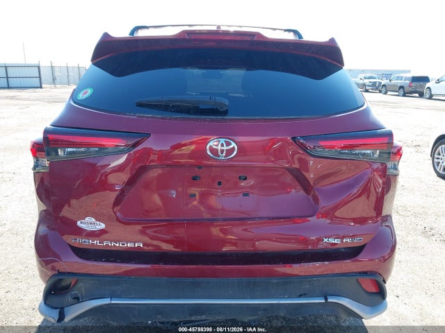 Продаж на аукціоні авто 2024 Toyota Highlander Xse, vin: 5TDKDRBH5RS557629, номер лоту: 45788398
