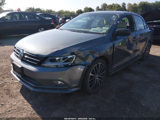 2015 Volkswagen Jetta 1.8t Sport მანქანა იყიდება აუქციონზე, vin: 3VWD17AJ6FM345051, აუქციონის ნომერი: 45788415