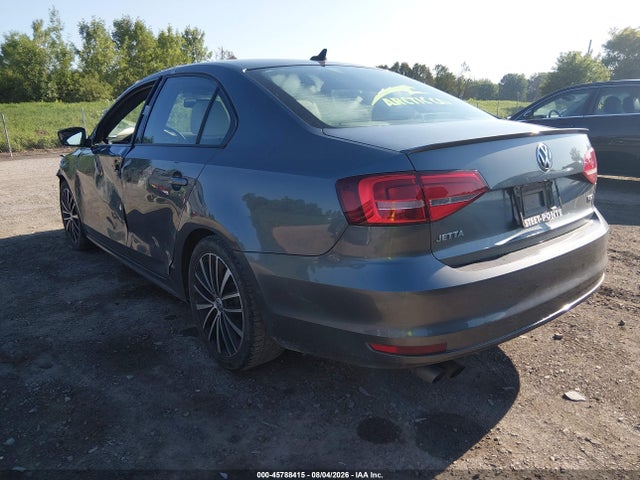 2015 Volkswagen Jetta 1.8t Sport მანქანა იყიდება აუქციონზე, vin: 3VWD17AJ6FM345051, აუქციონის ნომერი: 45788415