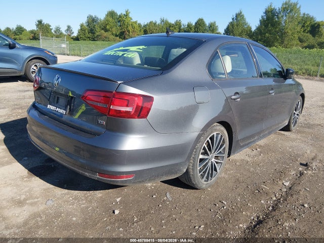 2015 Volkswagen Jetta 1.8t Sport მანქანა იყიდება აუქციონზე, vin: 3VWD17AJ6FM345051, აუქციონის ნომერი: 45788415