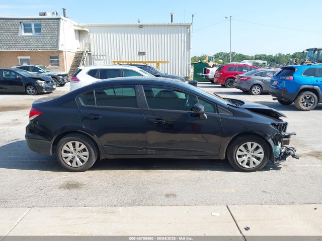 45788450 :رقم المزاد ، 2HGFB2F57DH591529 vin ، 2013 Honda Civic Lx مزاد بيع