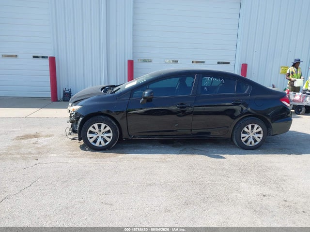 45788450 :رقم المزاد ، 2HGFB2F57DH591529 vin ، 2013 Honda Civic Lx مزاد بيع