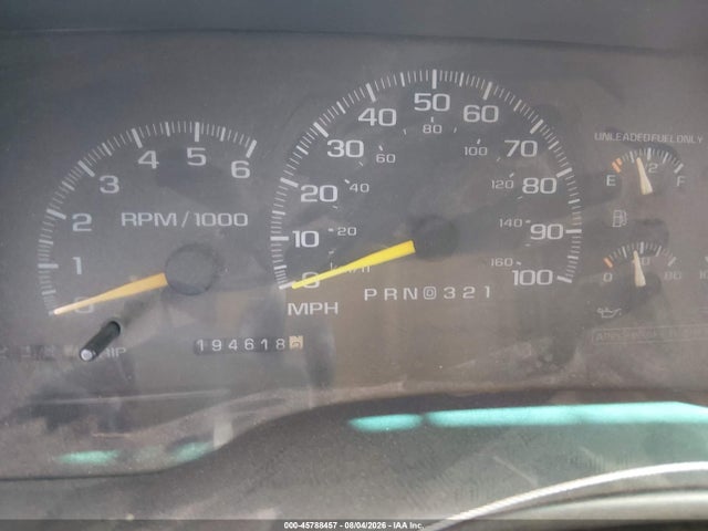 1997 Gmc Yukon Sl მანქანა იყიდება აუქციონზე, vin: 3GKEK18R1VG525939, აუქციონის ნომერი: 45788457