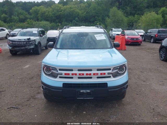 2024 Ford Bronco Sport Heritage მანქანა იყიდება აუქციონზე, vin: 3FMCR9G62RRF11087, აუქციონის ნომერი: 45788489